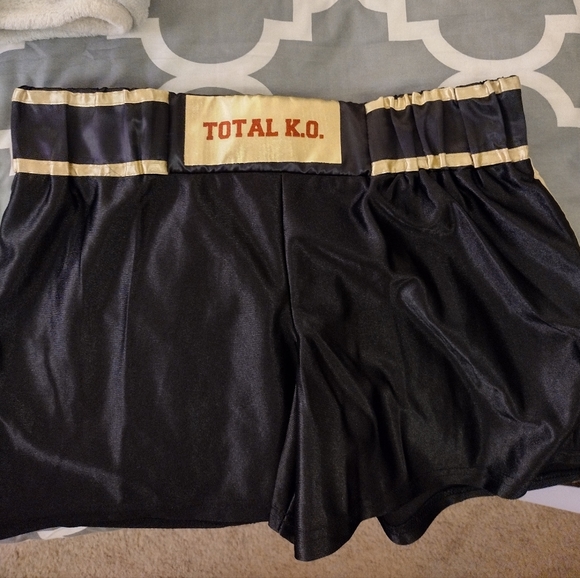 Adult Boxer Costume Boxing Shorts - Picture 5 of 7